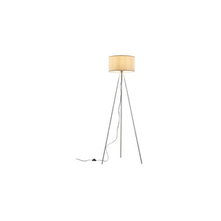 Candeeiro de Pé Decorativo Bege com Suporte E27- Twisted Media