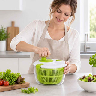 Centrifugadora de Salada Ibili com Manivela 24cm - Twisted Media