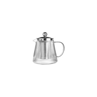 Chaleira de Vidro para Infusões 800ml com Filtro em Aço Inoxidável  - Twisted Media