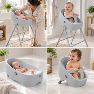 Chicco Bubble Nest Cinza Banheira Evolutiva 0-12 Meses