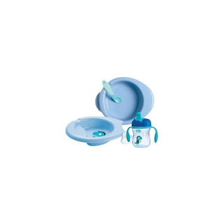 Chicco Conjunto de Refeição 6m+ Menino - Twisted Media 
