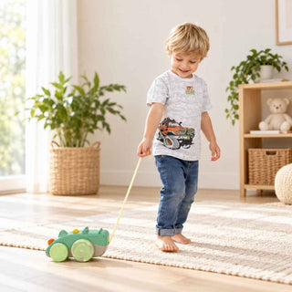 Chicco Croco Puxa e Anda ECO+ 10-36 Meses - Twisted Media 