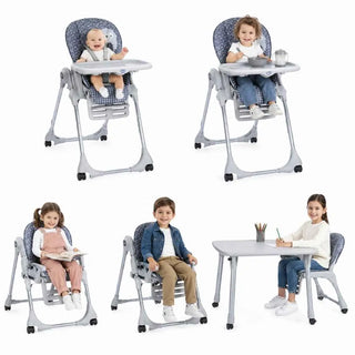 Chicco Progres Antracite – Cadeira Alta Evolutiva 5 em 1 - Twisted Media 