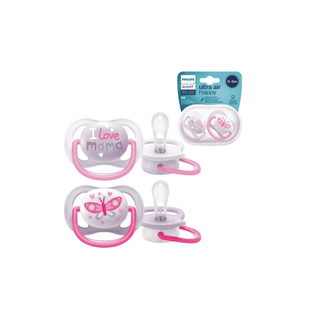 Chupeta Philips Avent Ultra Air SCF080/02 para Bebés 0-6 Meses - Twised Media 