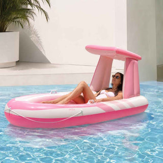 Colchão Insuflável INTEX Pink Paradise Boat Float 244x119x97cm - Twisted Media