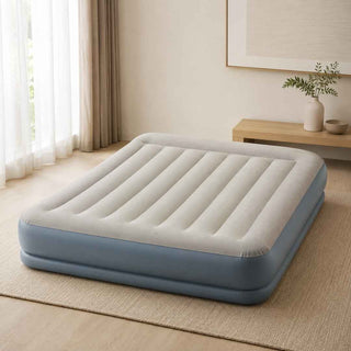 Colchão Insuflável Intex Queen 203x152x30cm com Tecnologia Fiber-Tech e Bomba Integrada - Twisted Media