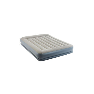 Colchão Insuflável Intex Queen 203x152x30cm com Tecnologia Fiber-Tech e Bomba Integrada - Twisted Media