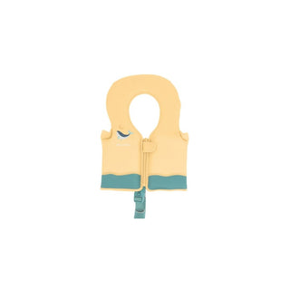 Colete Flutuador Amarelo Monnëka Whale Teal 1-2 Anos - Twisted Media