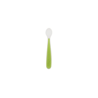 Colher de Silicone Macia Chicco Verde 6m+  - Twisted Media 