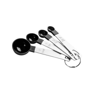 Conjunto de 4 Colheres de Medida IBILI Aço Inox - Twisted Media