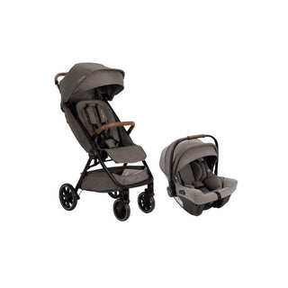 Conjunto Carrinho de Bebê Nuna TRVL LX Granite – Travel System Completo - Twisted Media 
