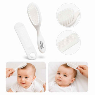Conjunto Escova e Pente Tommee Tippee - Twisted Media 