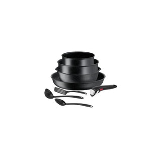 Conjunto Tefal Ingenio Black Stone 8 Peças para Indução - Twisted Media