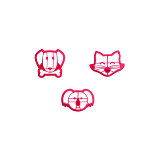 Conjunto de 3 Moldes de Silicone para Panquecas Ibili – Gato, Cão e Koala - Twisted Media