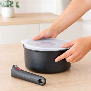 Conjunto de 3 Tampas Herméticas Tefal 16/18/20cm  - Twisted Media