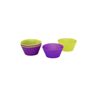 Conjunto de 6 Formas de Silicone para Muffins Ibili - Twisted Media 
