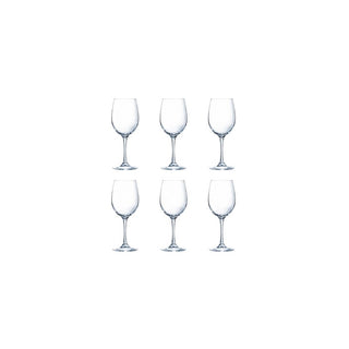 Conjunto de 6 Taças de Vinho Luminarc La Cave 36cl em Vidro - Twisted Media