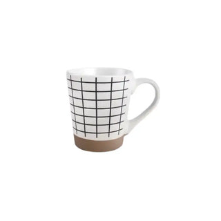 Conjunto de Canecas Ibili 4 Peças 350 ml em Cerâmica Esmaltada - Twisted Media