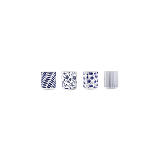 Conjunto de Chá Japonês IBILI com Bule 460ml e 4 Chávenas em Porcelana - Twisted Media