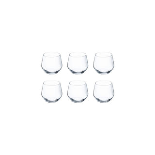Conjunto de Copos Luminarc Vinetis Curtos 36cl 6 Peças - Twisted Media