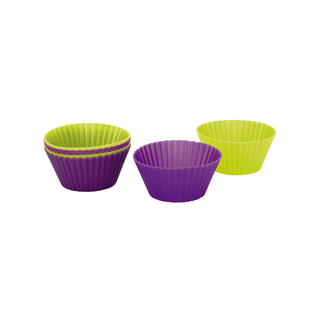 Conjunto de 6 Formas de Silicone para Muffins Ibili - Twisted Media