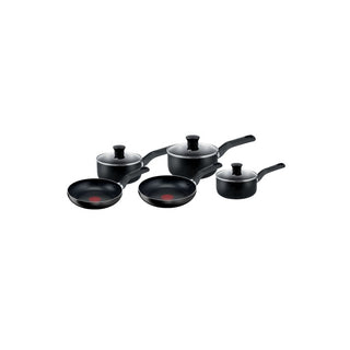 Conjunto de Panelas Antiaderente Tefal Essential – 3 Panelas e 2 Frigideiras - Twisted Media 