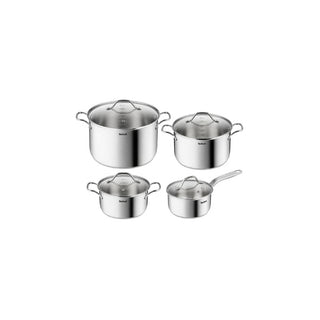 Conjunto de Panelas Antiaderentes TEFAL 8 Peças Indução - Twisted Media