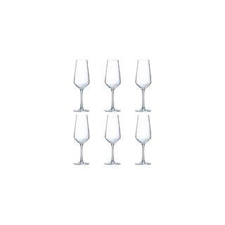 Conjunto de Taças Luminarc 23cl 6 Unidades em Vidro - Twisted Media
