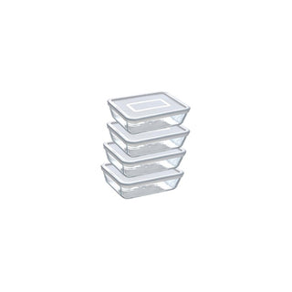 Conjunto de Tigelas de Vidro Pyrex Cook Freeze 4x1,5L - Twisted Media