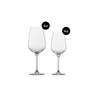 Conjunto de Taças de Vinho Schott Zwiesel 8 Peças - Twisted Media
