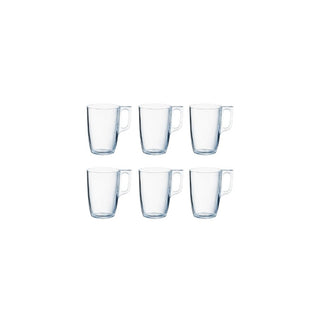Copo de Café Luminarc Voluto 40cl Conjunto de 6 Copos em Vidro - Twisted Media
