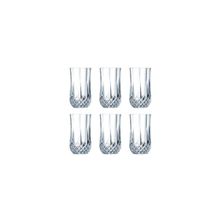 Copos Luminarc Longchamp 36cl Conjunto de 6 Copos em Vidro - Twisted Media