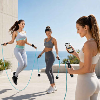 Corda de Salto Inteligente Cecotec DrumFit SmartComba 3000 Connected - Twisted Media