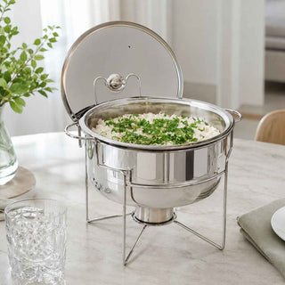 Cuba Redonda Tramontina em Inox 4,3L com Fogareiro - Twisted Media