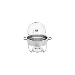 Cuba Redonda em Inox 4,3L com Suporte para Tampa - Twisted Media