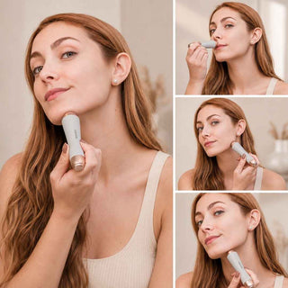 Depiladora Facial Cecotec FaceCare Smooth em Aço Inoxidável - Twisted Media