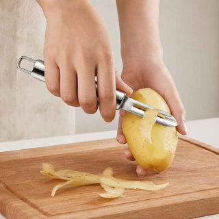 Descascador de Batatas Tramontina Marffim em Aço - Twisted Media 