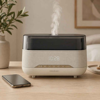 Difusor de Aromas Cecotec 300ml com Bluetooth PureAroma 1300 Hydra Speaker - Twisted Media