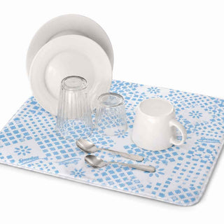 Escorredor de Pratos Spontex Decorado – Tapete Superabsorvente Antibacteriano - Twisted Media 