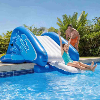 Escorrega Insuflável INTEX para Piscina com 2 Pulverizadores - Twisted Media
