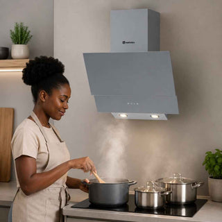 Exaustor Decorativo Meireles 60cm Design Moderno com Iluminação LED - Twisted Media