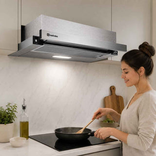 Exaustor Meireles 60cm Potência e Design em Inox - Twisted Media