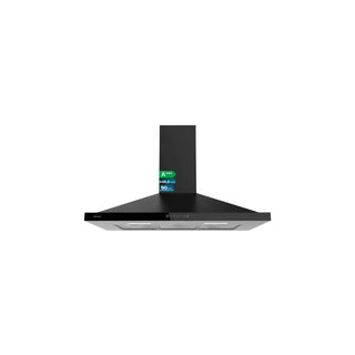 Exaustor Piramidal Cecotec Bolero Flux PT Black A+++ 90cm - Twisted  Media