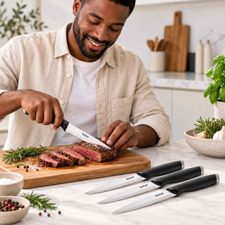 Facas para Bife Tefal Comfort 11cm Jogo de 4 Peças - Twisted Media