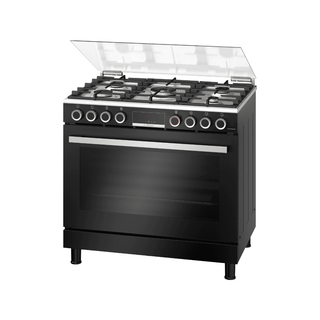 Fogão a gás Bosch com função rotisserie e cavidade XXL - Twisted Media