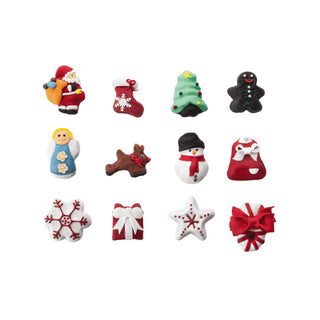 Forma Moka de Natal com 12 Cavidades Twisted Media 