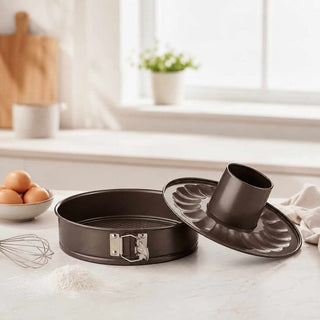 Forma Tefal Easy Grip Savarin 25cm com Fundo Removível - Twisted Media