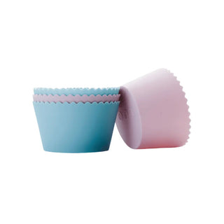Conjunto de 4 Formas IBILI de Silicone para Cupcakes Twisted Media 