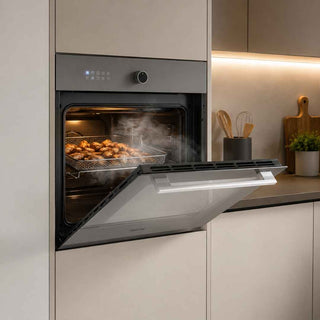 Forno Airfryer Integrado Cecotec Bolero Hexa Glass Grey 81L - Twisted Media