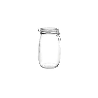 Frasco de Armazenamento IBILI em Aço Transparente 1500 ml - Twisted Media 